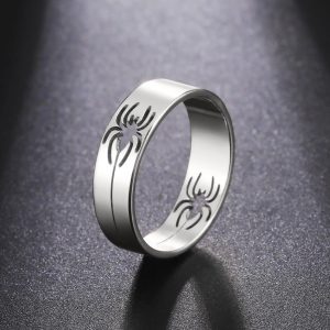 Skyrim Stainless Steel Spider Ring