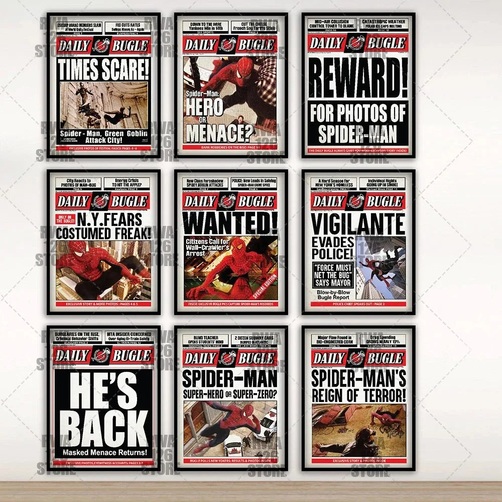 Disney Spider-Man Daily Newspaper Poster - Image 2