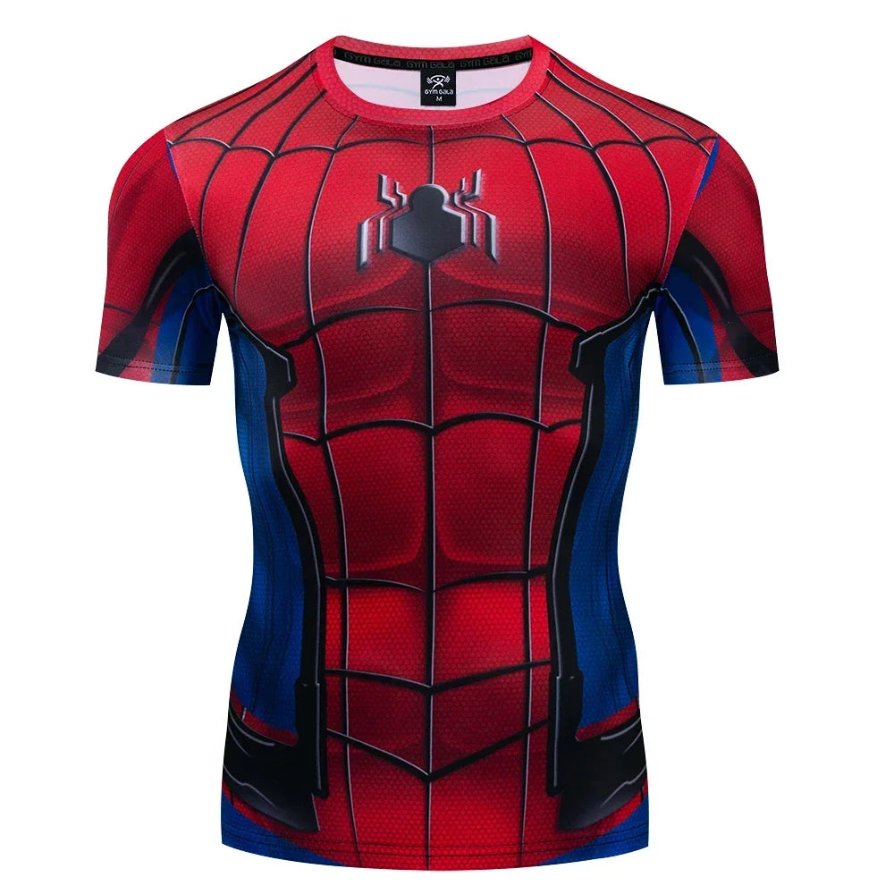 Harajuku Spider Series Men's T-Shirt - Image 5