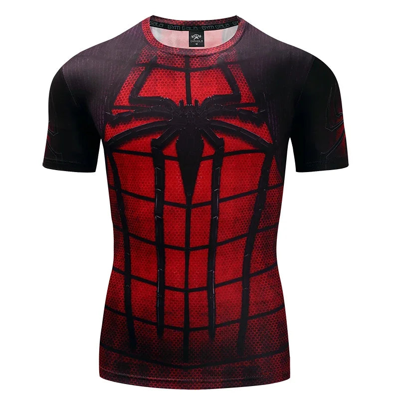 Harajuku Spider Series Men's T-Shirt - Image 12