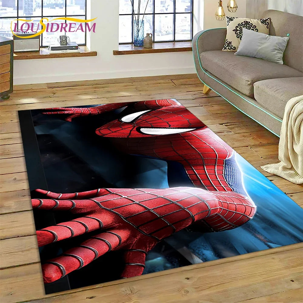 Superhero Marvel Avengers Spider-Man Cartoon Carpet - Image 17