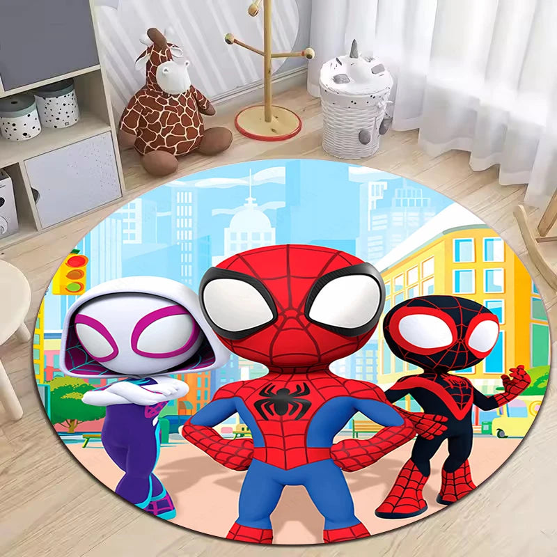 MINISO Marvel Spider-Man Circular Carpet - Image 5