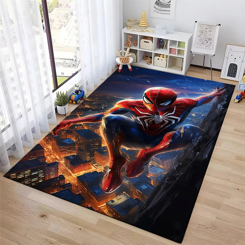 Disney Spider-Man Pattern Rug - Image 2