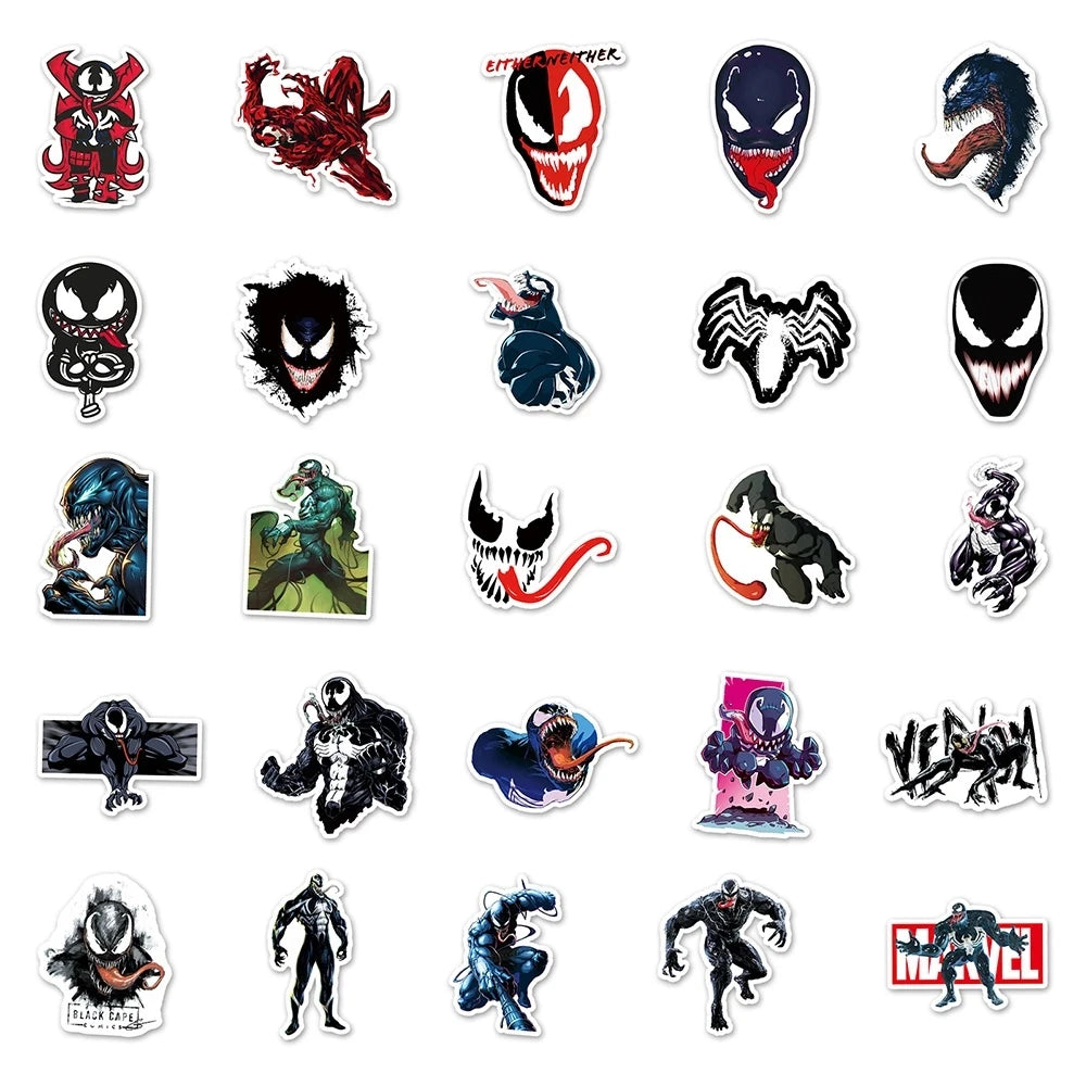 Comics Movie Carnage & Venom Villain Stickers - Image 5