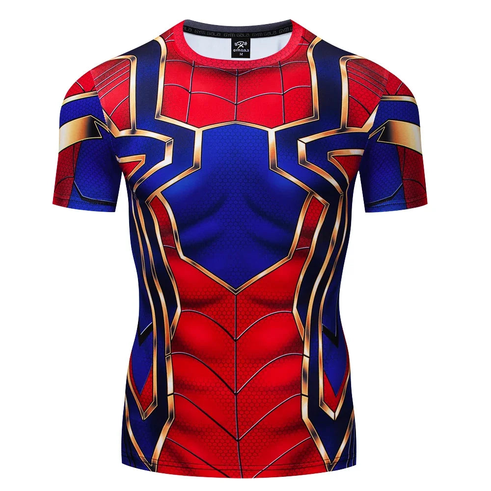 Harajuku Spider Series Men's T-Shirt - Image 17