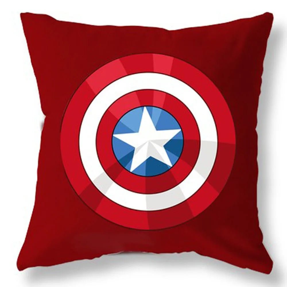 Superhero Spider-Man & Iron Man Pillow Cover - Image 7