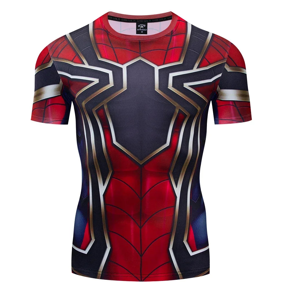 Harajuku Spider Series Men's T-Shirt - Image 4