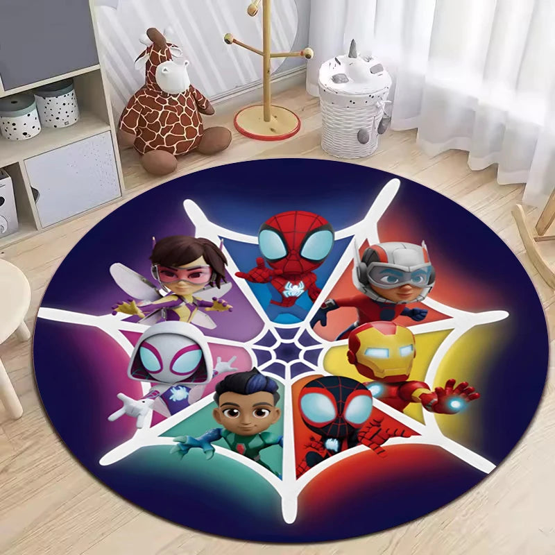 MINISO Marvel Spider-Man Circular Carpet - Image 7