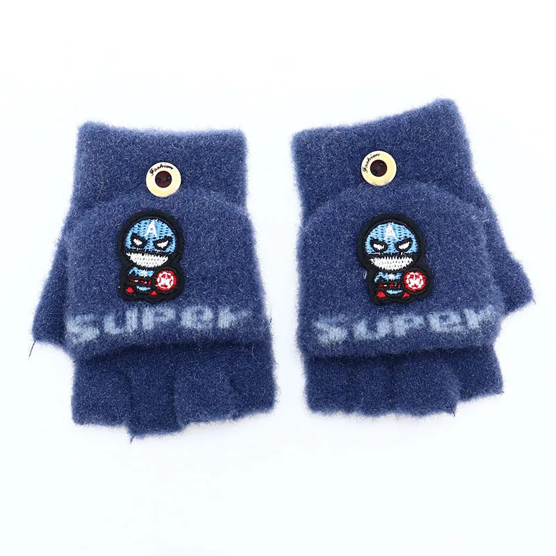 MINISO Spider-Man Half-Finger Gloves - Image 4