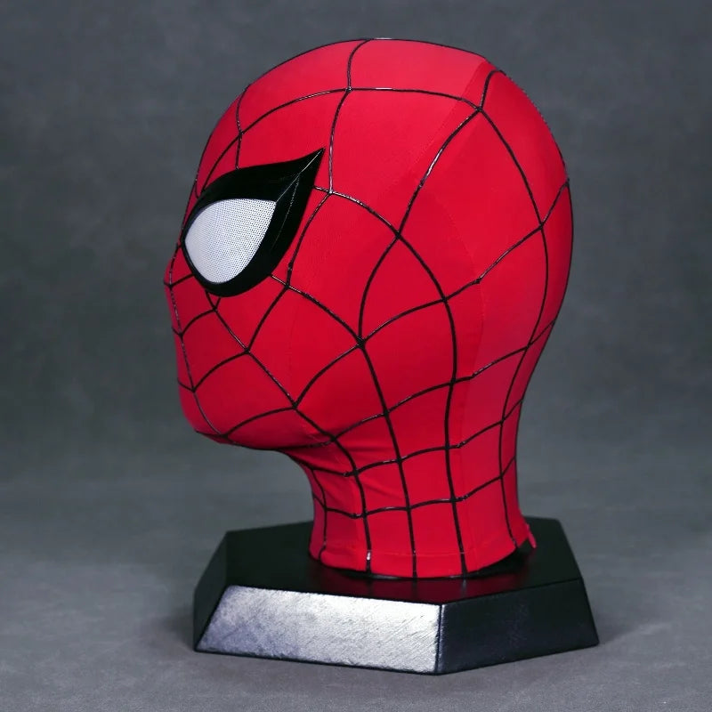 New Original Spider-Man No Way Home Red Black Gold Mask - Image 4