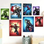 MINISO Marvel Avengers Glow Poster