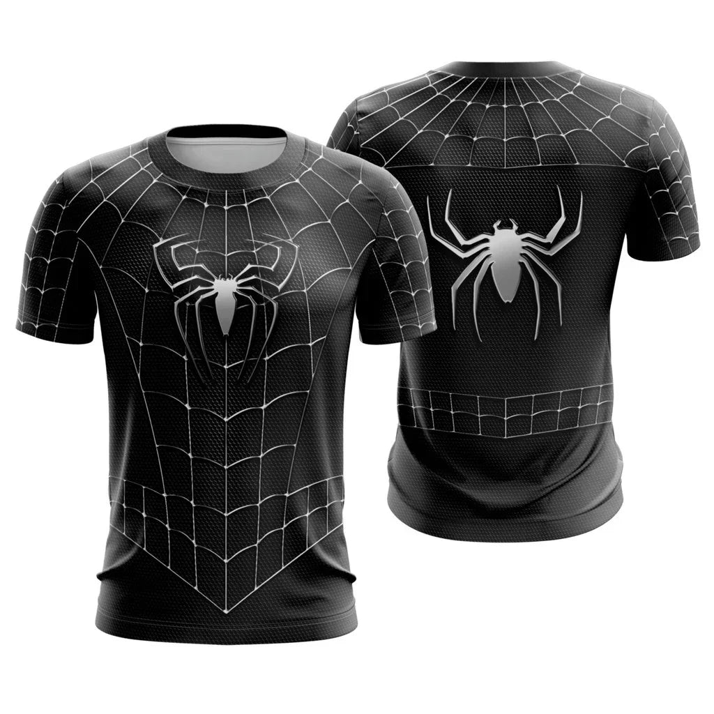 Harajuku Spider Series Men's T-Shirt - Image 3