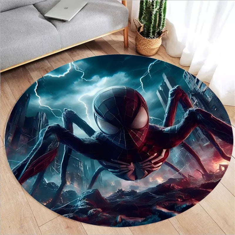 MINISO Disney Spider-Man Round Rug - Image 13