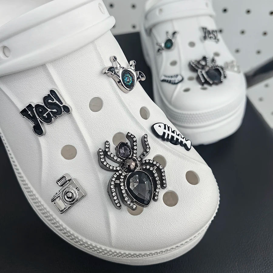 Premium ABS Spider Charms Set