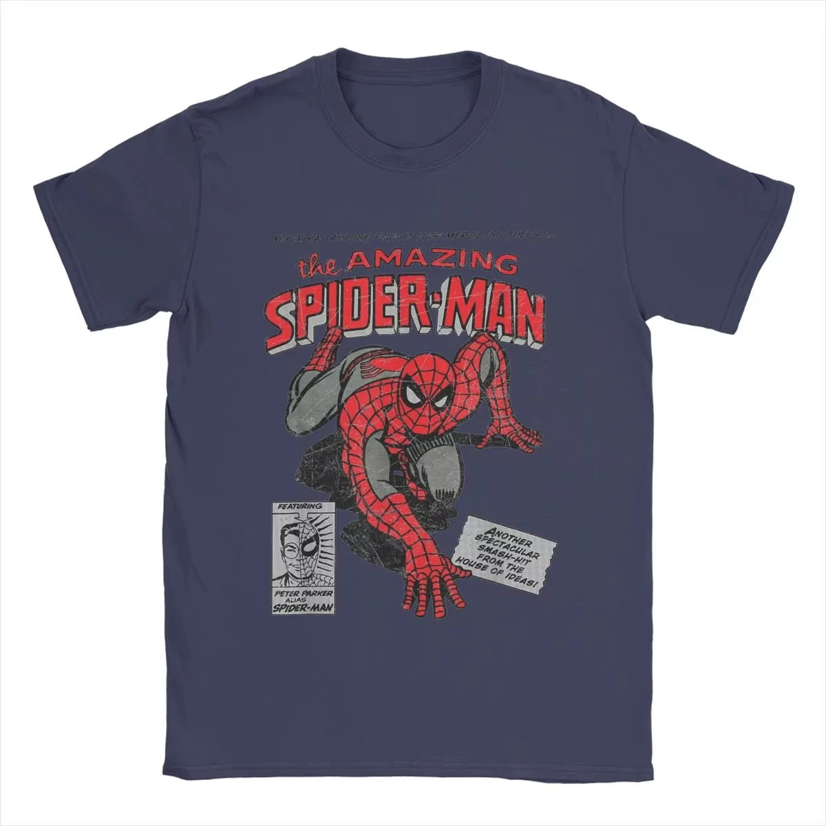 Spider-Man Retro Comic Movie T-Shirt - Image 7