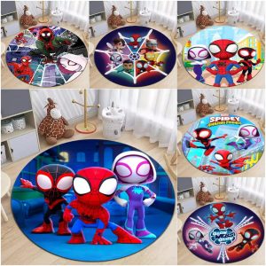 MINISO Marvel Spider-Man Circular Carpet