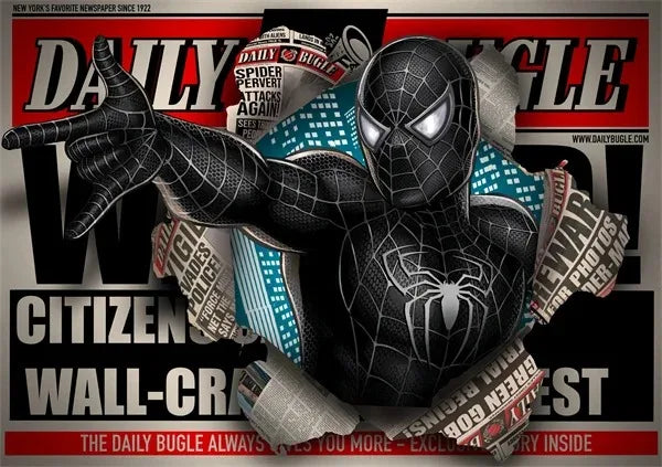 Disney Spider-Man Daily Newspaper Poster - Image 7
