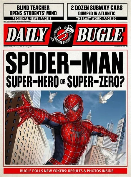 Disney Spider-Man Daily Newspaper Poster - Image 15