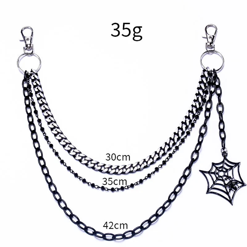 Spider Web Keychain & Pants Chain - Image 6