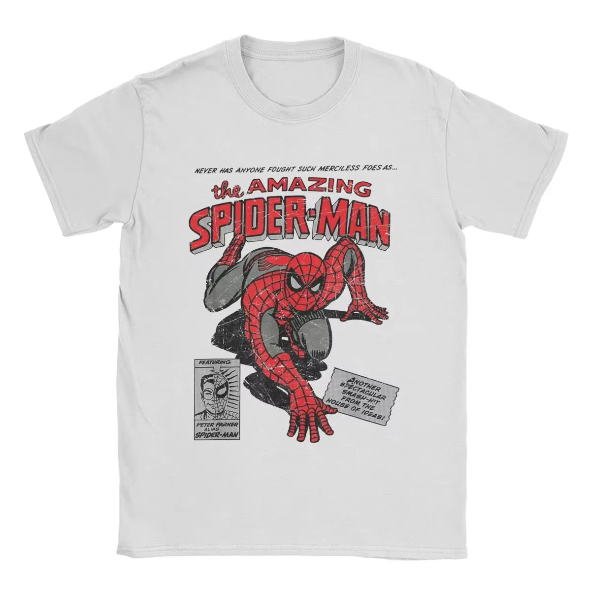Spider-Man Retro Comic Movie T-Shirt - Image 8