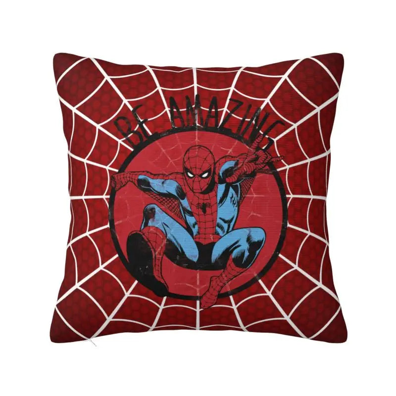 Custom Spider Web Spider-Man Pillow Cover - Image 27