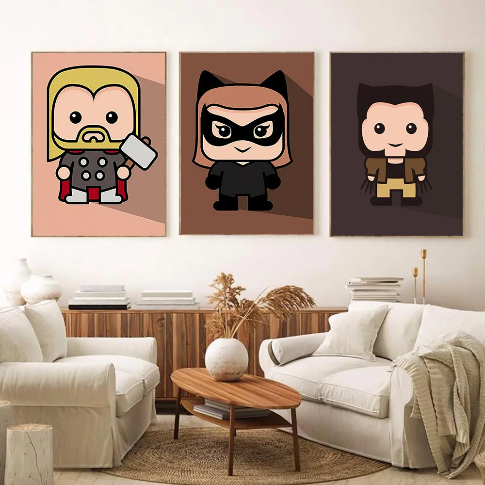 Marvel Superheroes Pictures Decor - Image 4