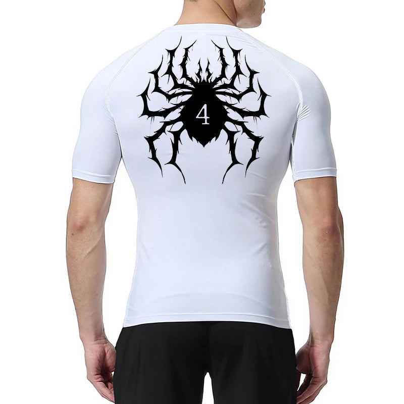Spider Print Compression Shirts for Men - Image 4
