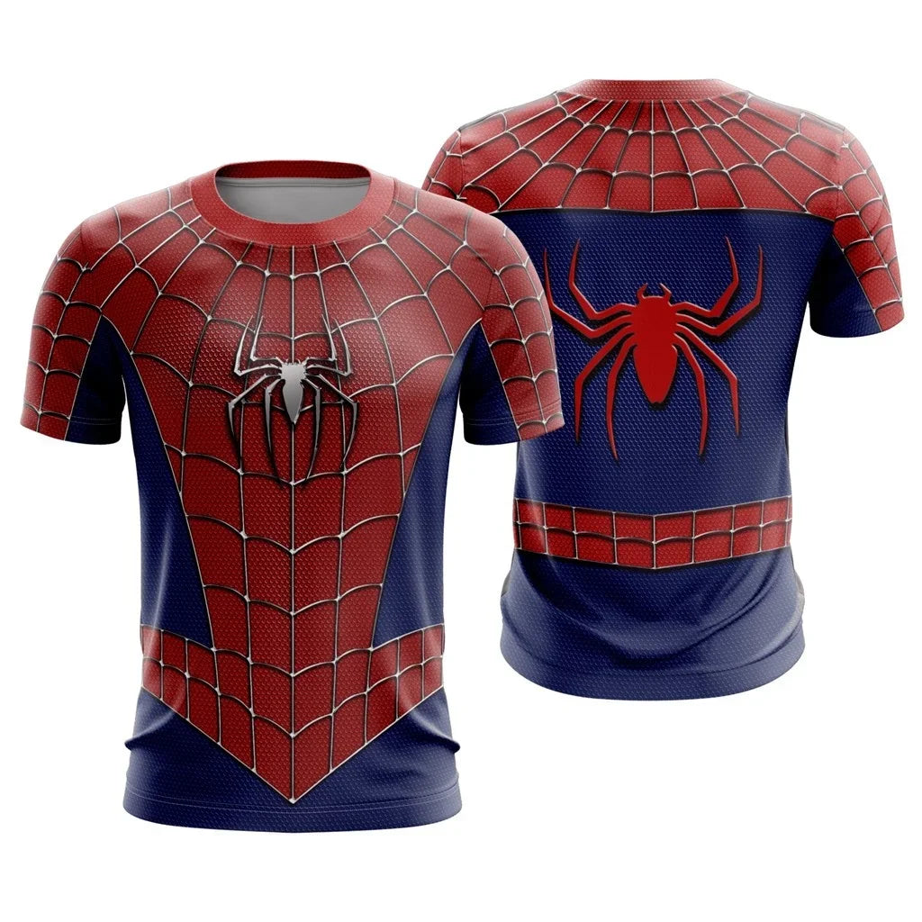 Harajuku Spider Series Men's T-Shirt - Image 18