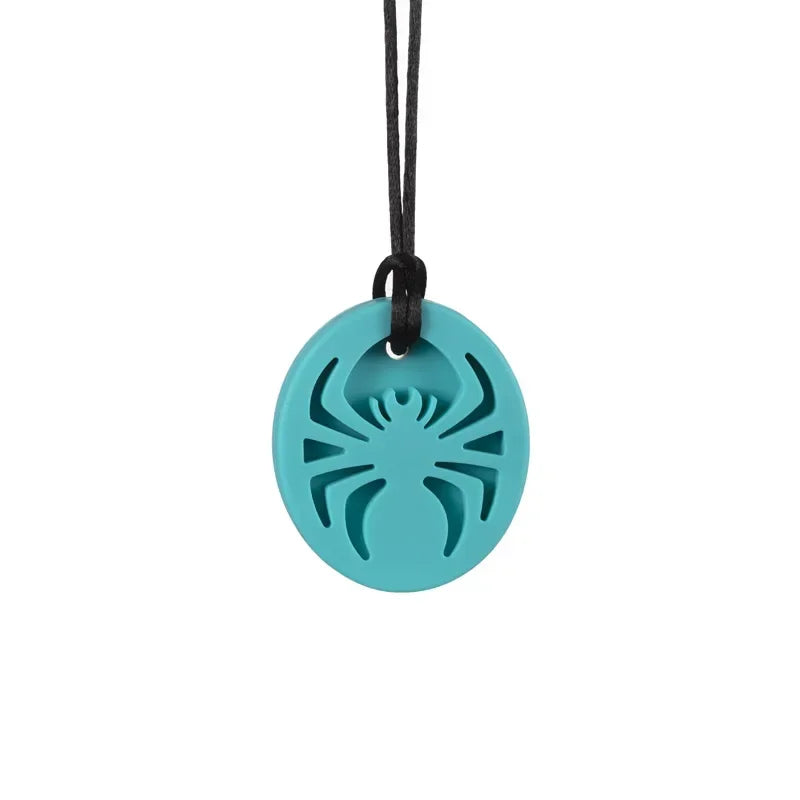 New Creative Multicolour Spider Silicone Necklace - Image 11