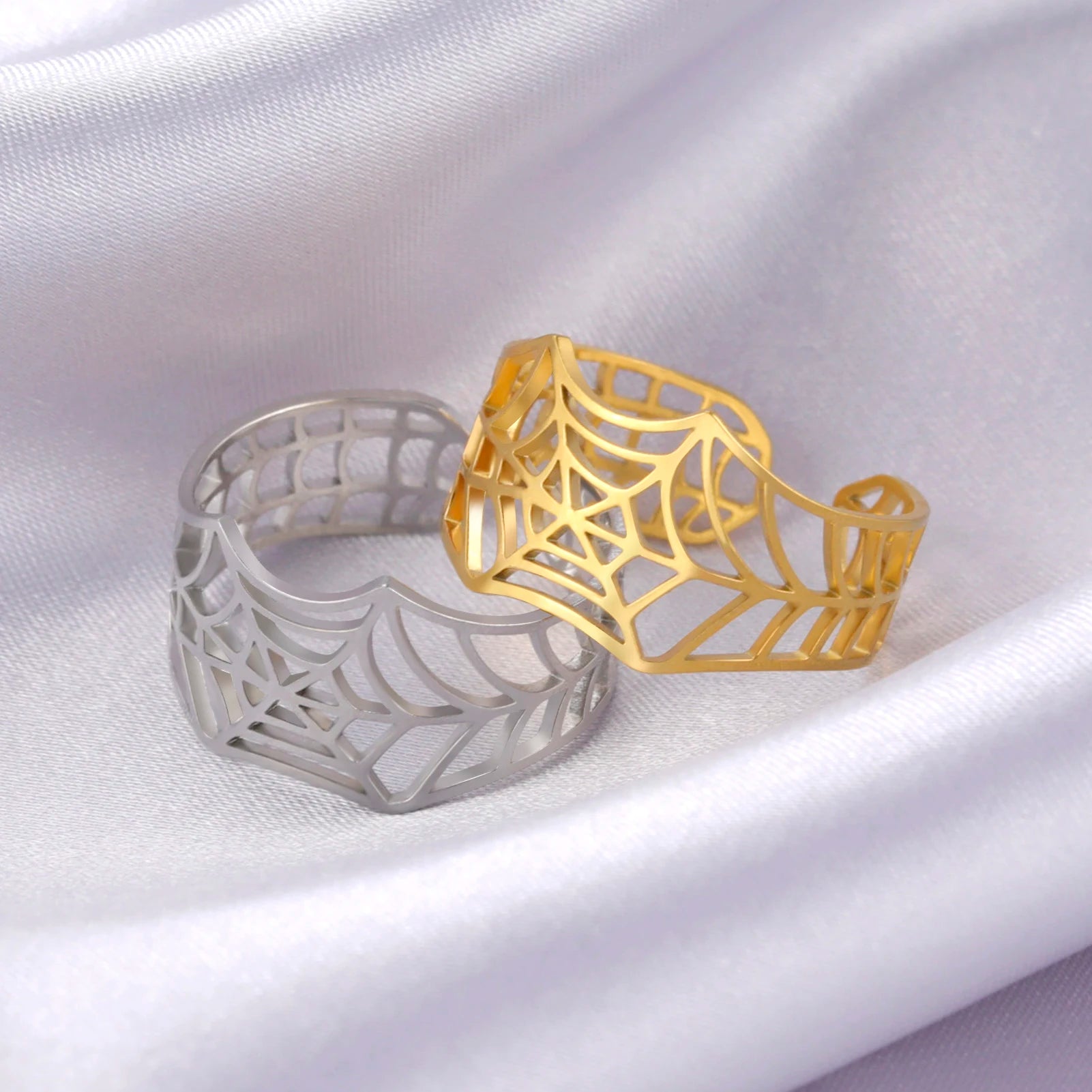 Skyrim Punk Spider Web Ring - Image 3