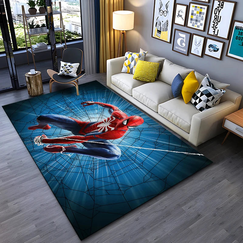 Disney Spider-Man Pattern Carpet - Image 12