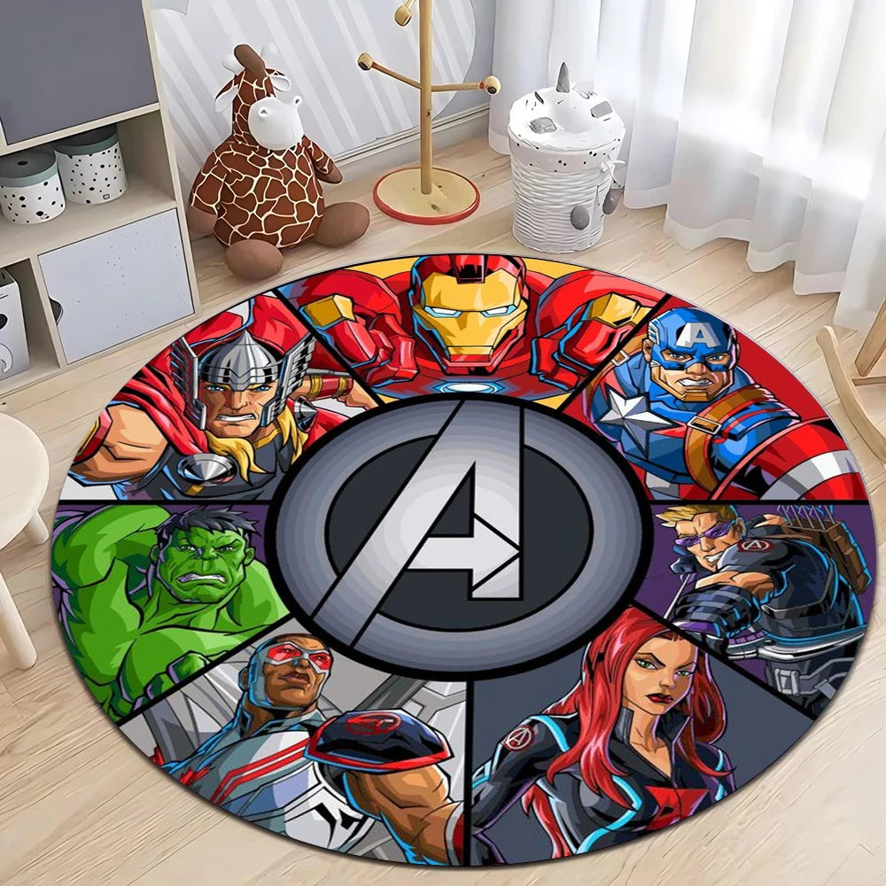 MINISO Marvel Spider-Man Round Rug - Image 13