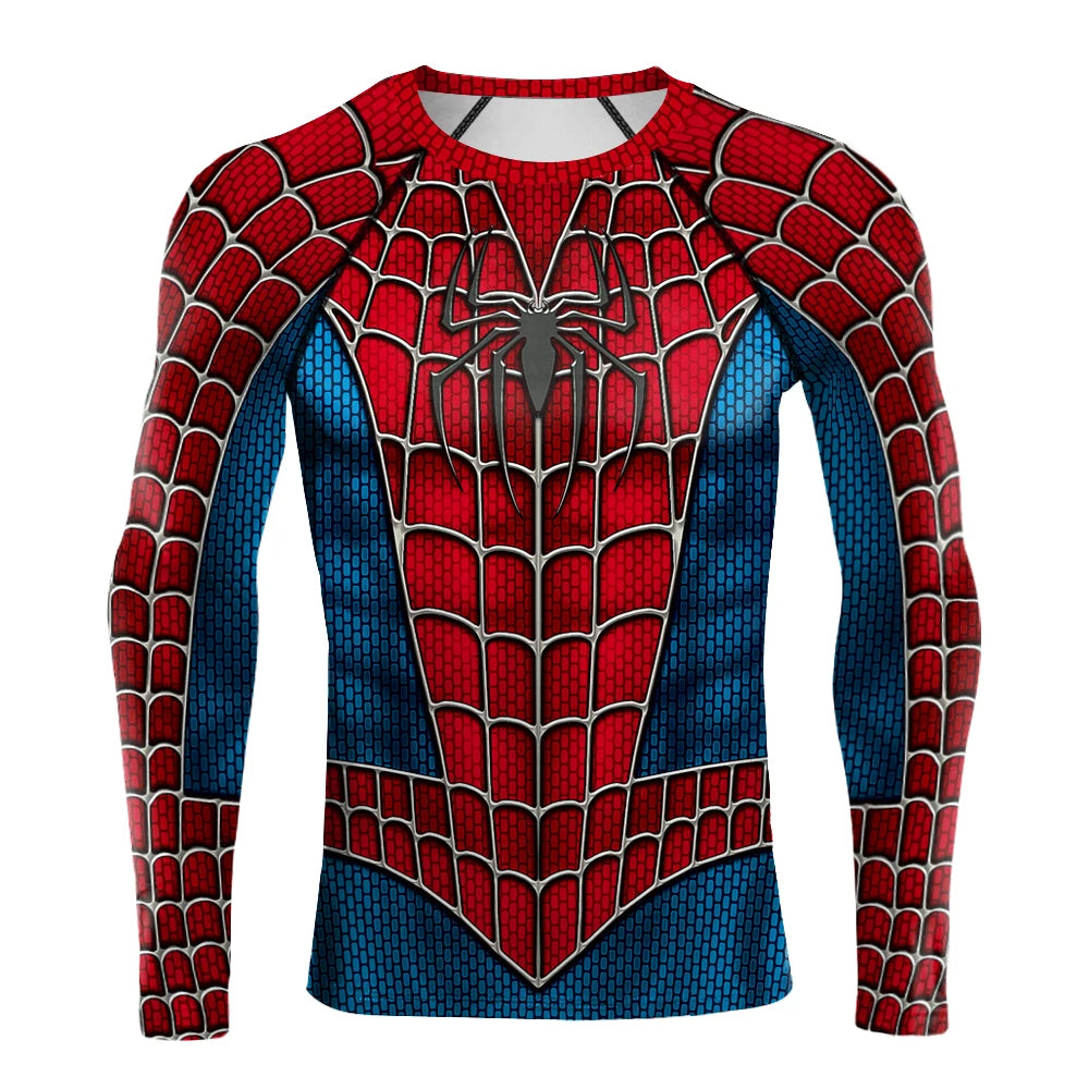 Superhero Comics Spider-Man Compression T-Shirt - Image 19