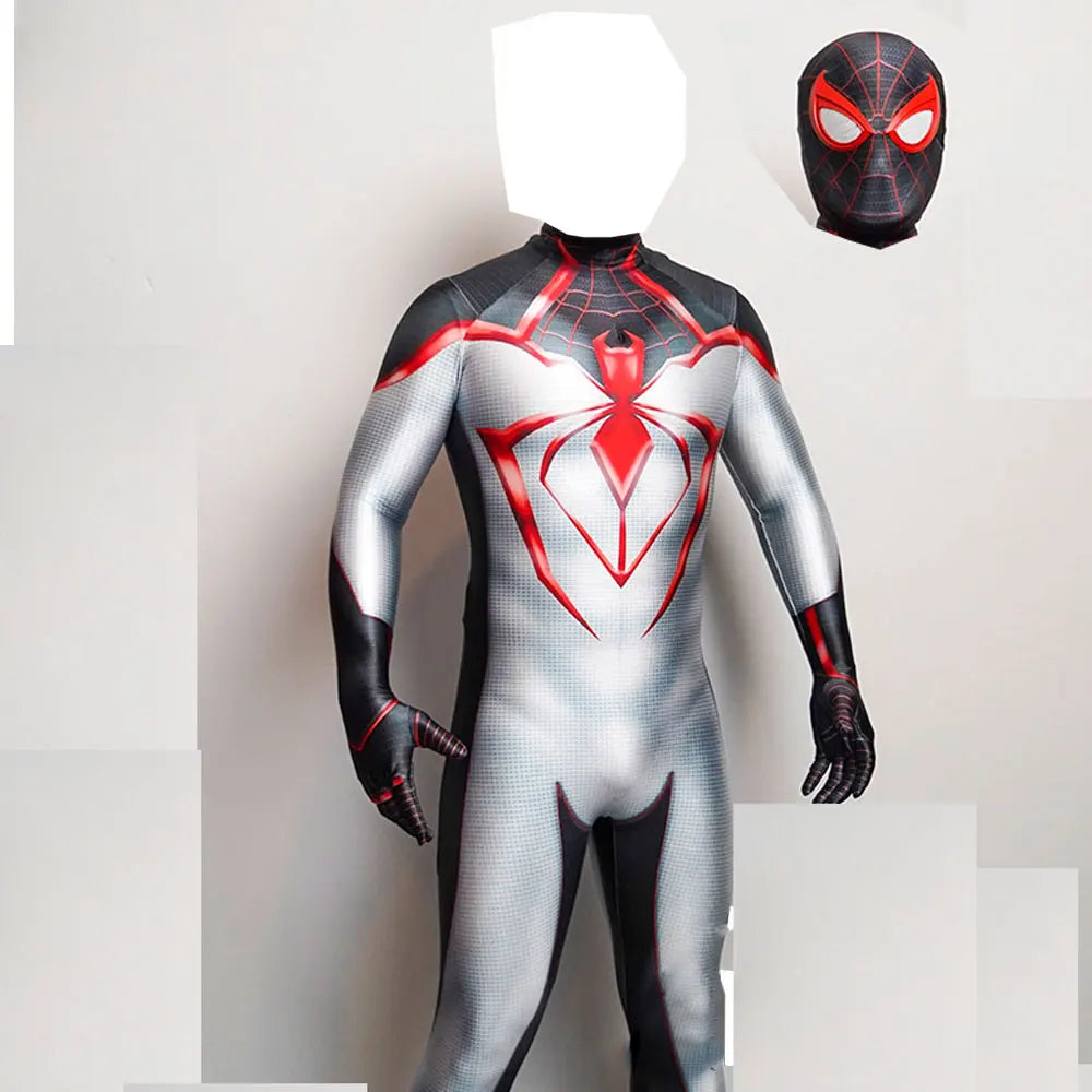 Adults Miles Morales PS5 Spider-Man Cosplay Costume - Image 8