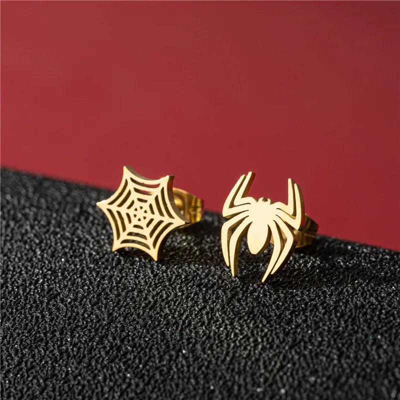 Hiphop Punk Spider Earrings - Image 2