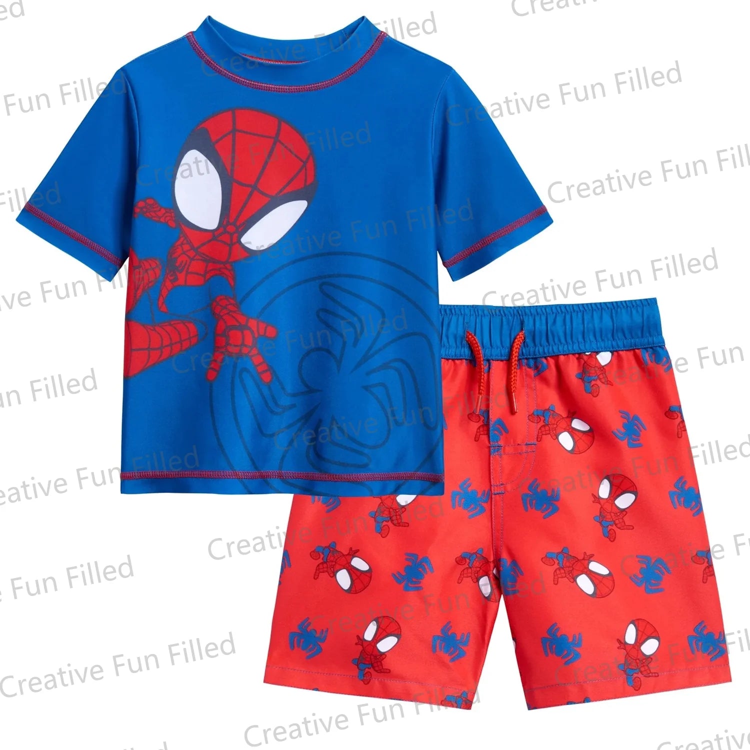 2024 Marvel Avengers Spider-Man Swim Set - Image 8
