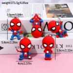 5pcs Spider-Man Keychain Set