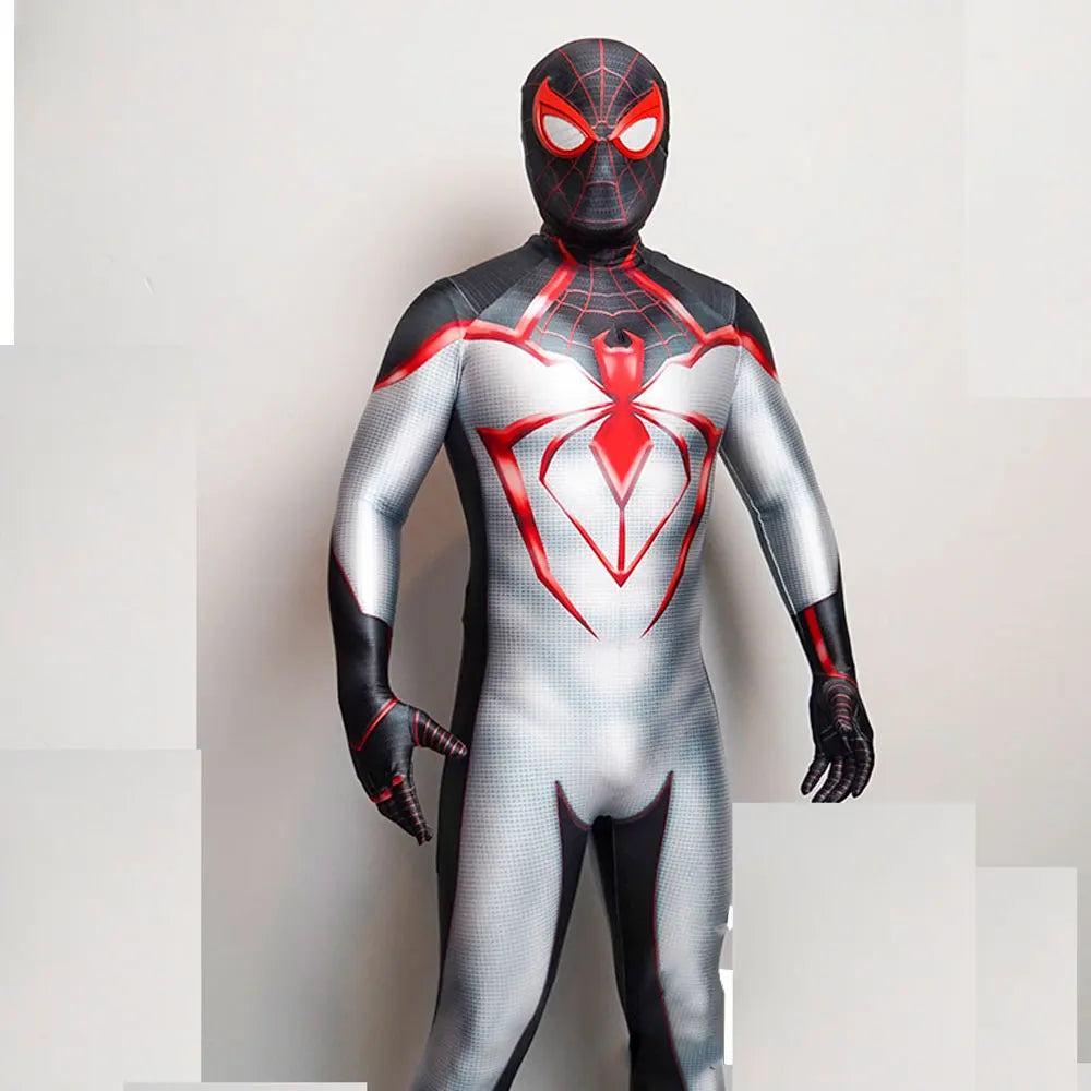 Adults Miles Morales PS5 Spider-Man Cosplay Costume - Image 7