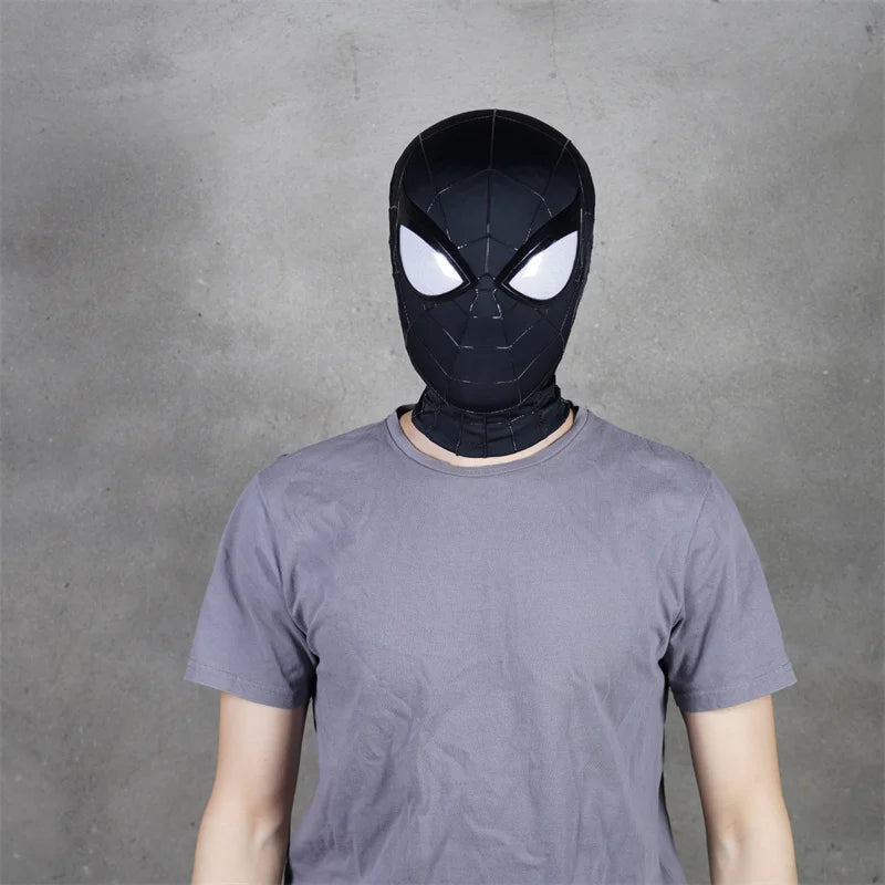 New Original Spider-Man No Way Home Red Black Gold Mask - Image 6