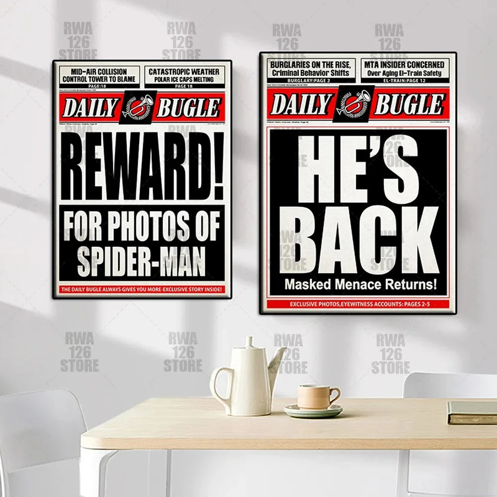 Disney Spider-Man Daily Newspaper Poster - Image 4