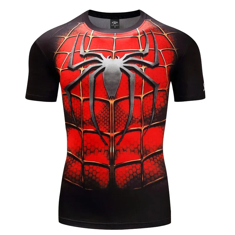 Harajuku Spider Series Men's T-Shirt - Image 2