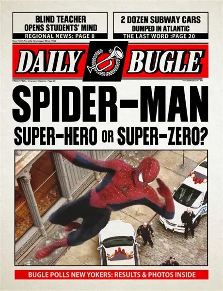 Disney Spider-Man Daily Newspaper Poster - Image 13