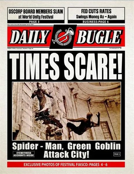 Disney Spider-Man Daily Newspaper Poster - Image 11