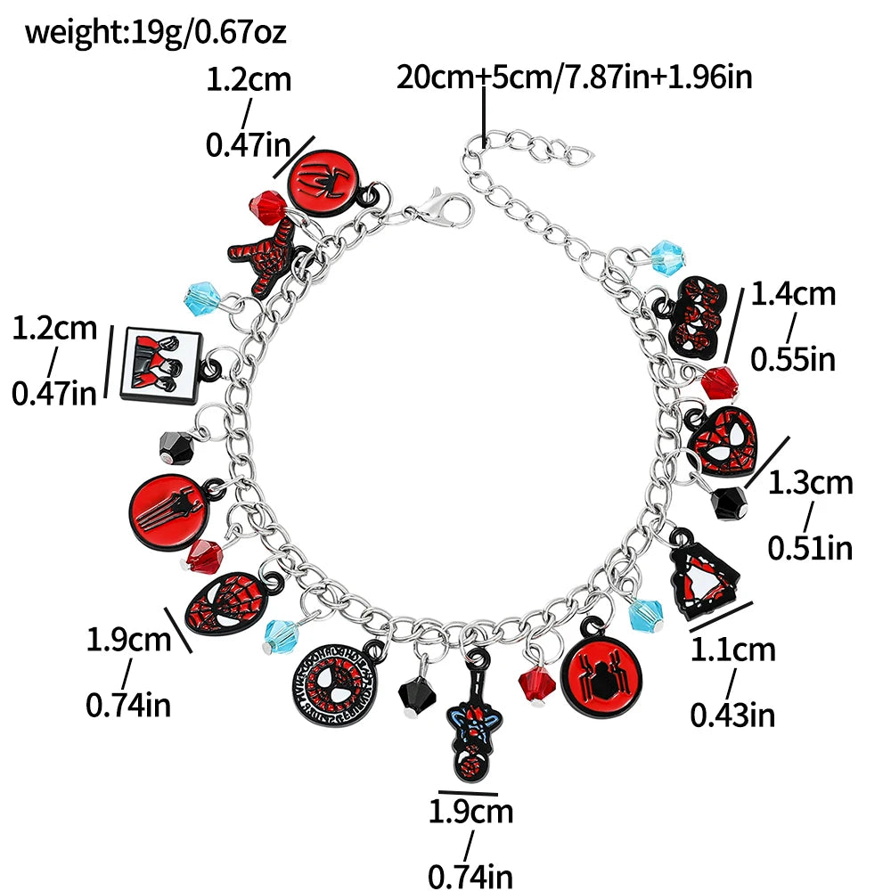 Spider-Man Anime Pendant Bracelet - Image 5