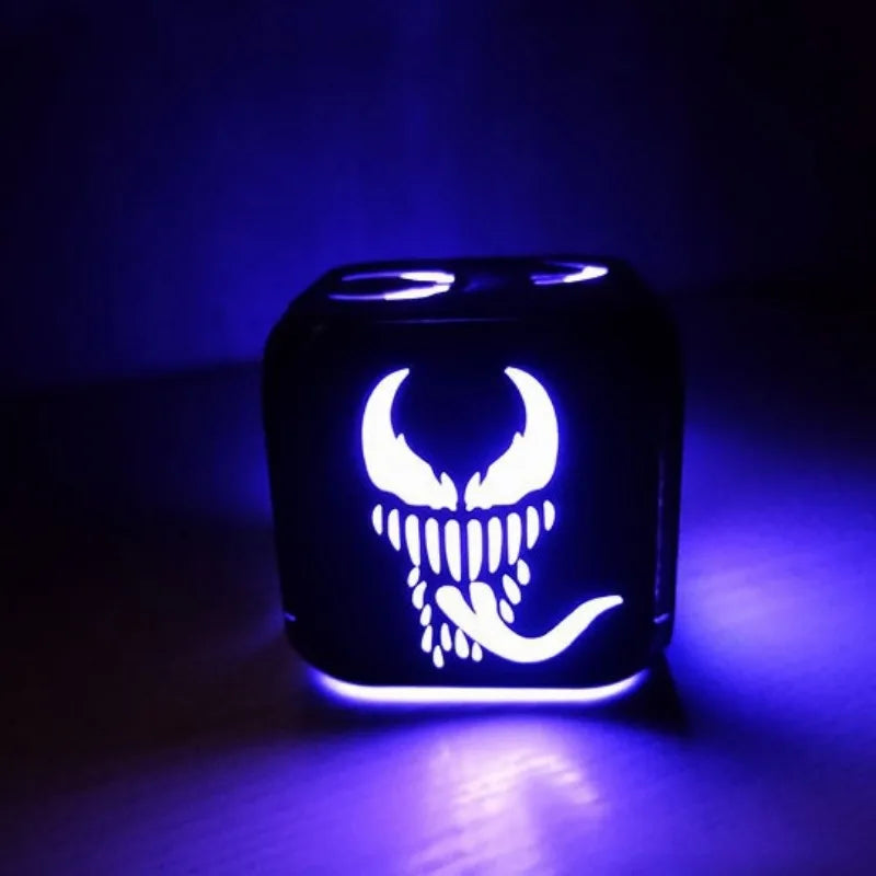 Venom & Spider-Man LED Table Clock - Image 5