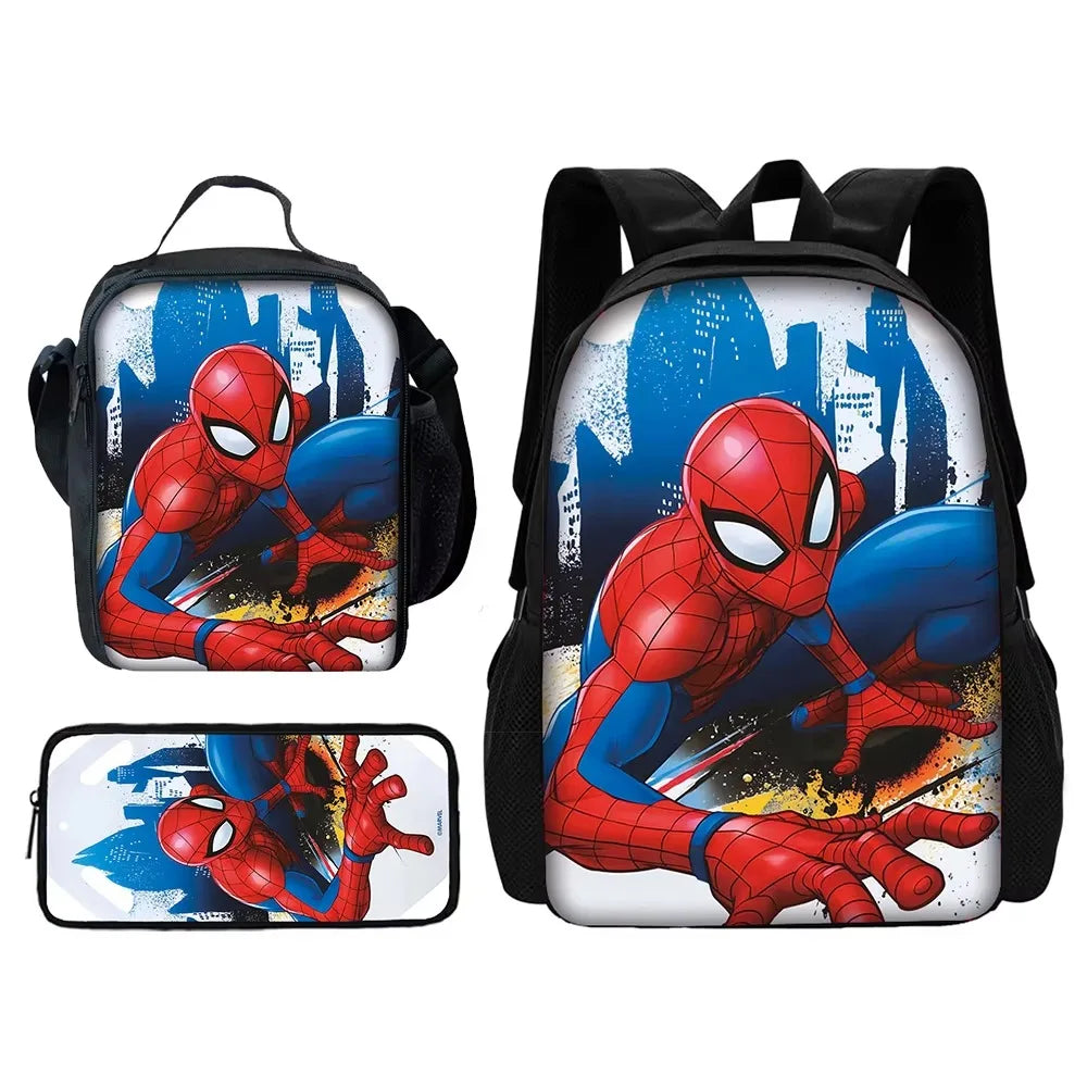 Marvel Spider-Man 3pcs School Backpack Set