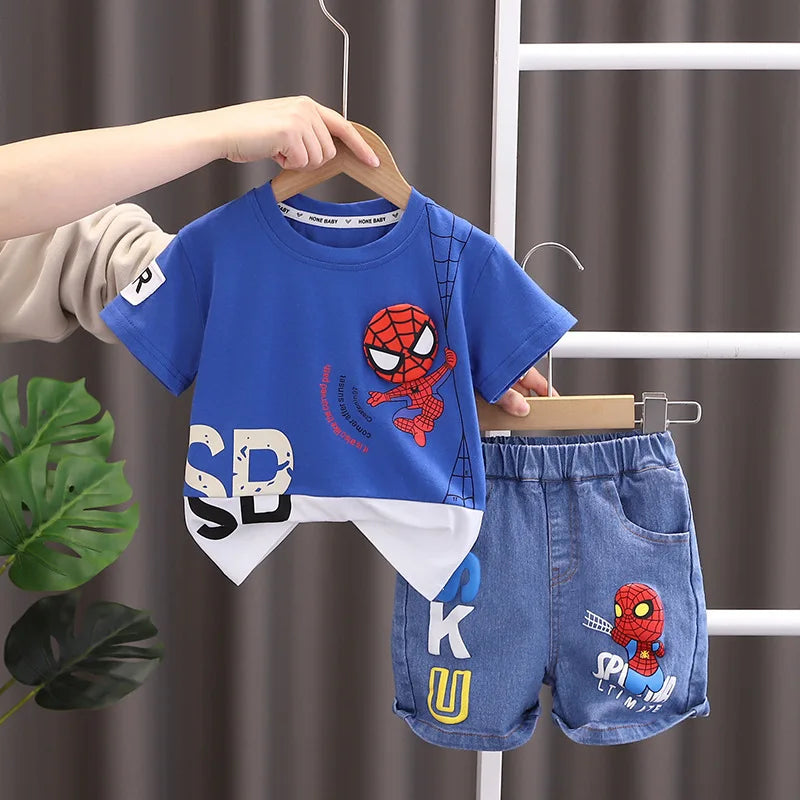 Disney Spider-Man Summer Outfit Set - Image 5