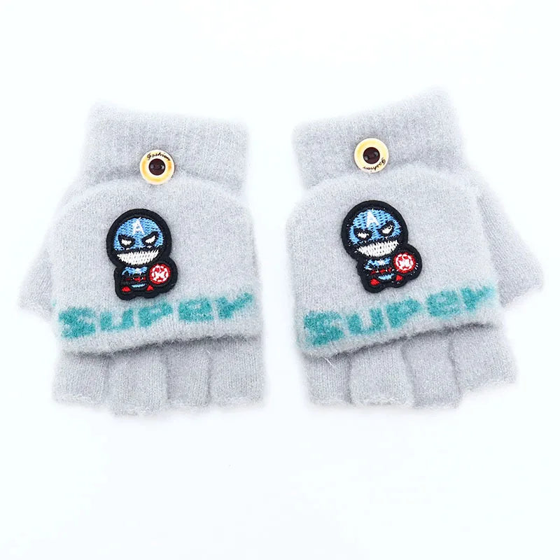 MINISO Spider-Man Half-Finger Gloves - Image 7