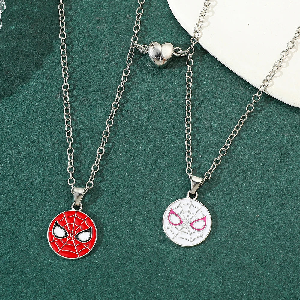 Spider-Gwen & Spider-Man Magnetic Necklac - Image 4