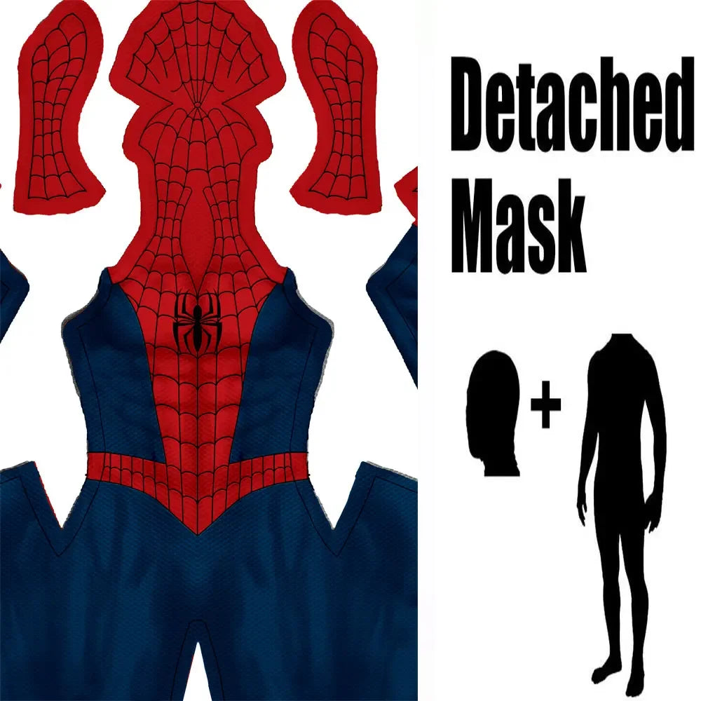 Halloween Men’s Spider Cosplay Costume - Image 3
